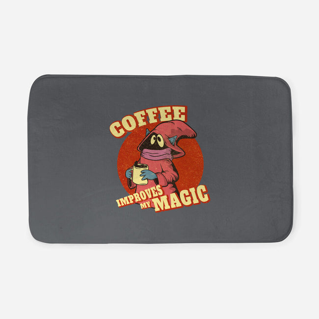 Coffee Improves My Magic-none memory foam bath mat-leepianti
