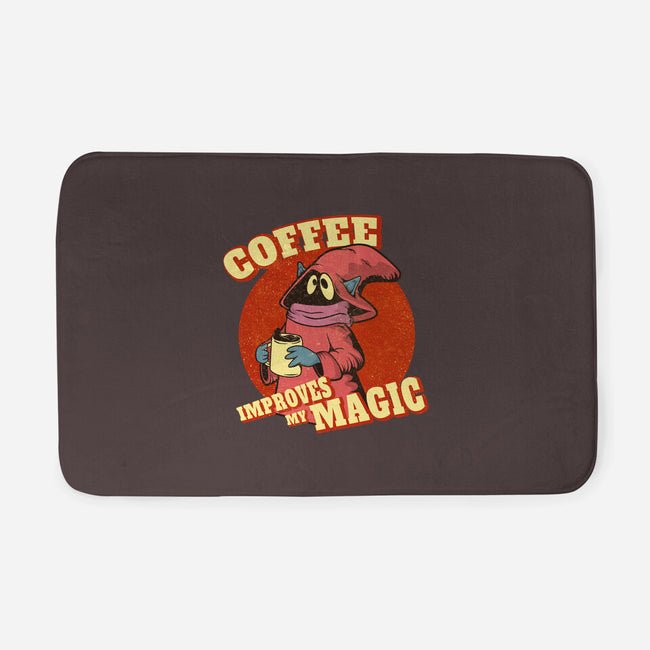Coffee Improves My Magic-none memory foam bath mat-leepianti