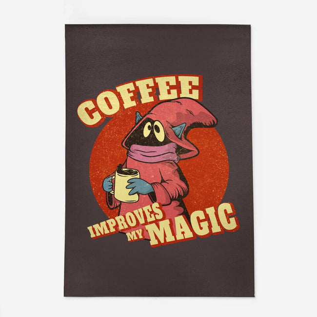 Coffee Improves My Magic-none indoor rug-leepianti