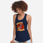Coffee Improves My Magic-womens racerback tank-leepianti