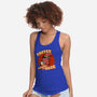 Coffee Improves My Magic-womens racerback tank-leepianti