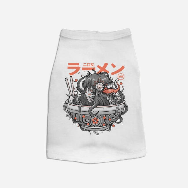Ramen Yokai Girl-dog basic pet tank-Bear Noise