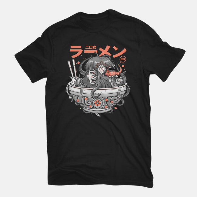Ramen Yokai Girl-youth basic tee-Bear Noise