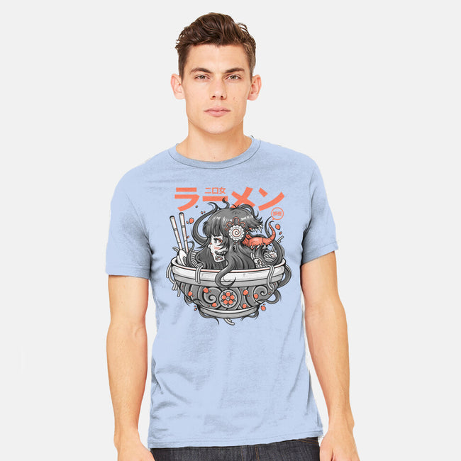 Ramen Yokai Girl-mens heavyweight tee-Bear Noise