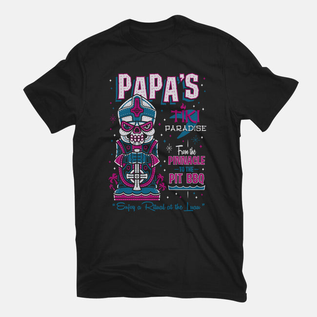 Papa's Tiki Paradise-youth basic tee-Nemons