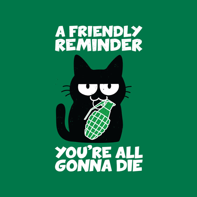 A Friendly Reminder-none fleece blanket-Xentee