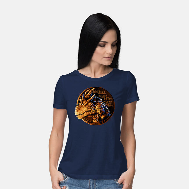 The Old Code-womens basic tee-daobiwan