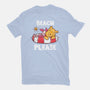 Beach Please Pooh-mens heavyweight tee-turborat14