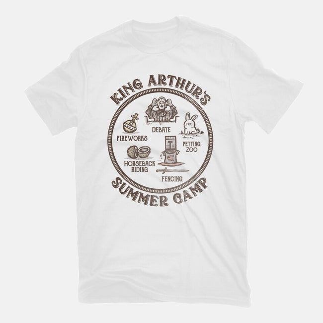 King Arthur's Summer Camp-mens basic tee-kg07