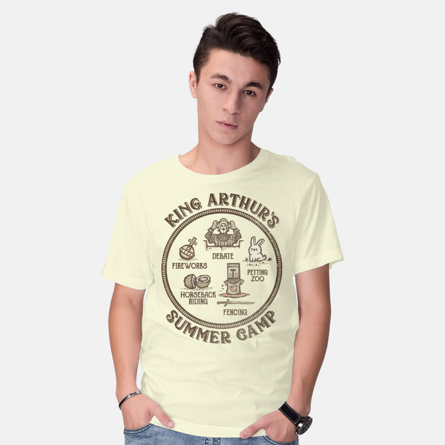 King Arthur's Summer Camp-mens basic tee-kg07