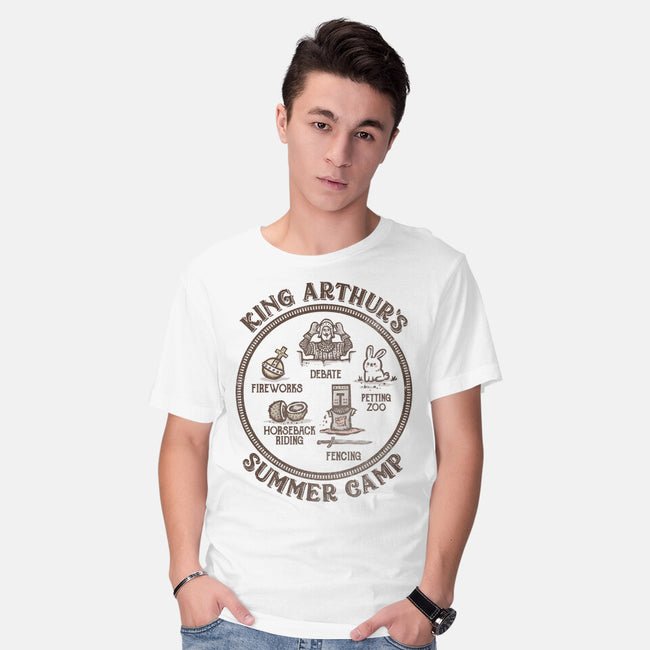 King Arthur's Summer Camp-mens basic tee-kg07