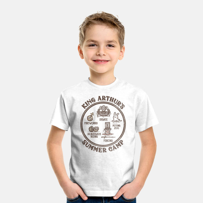 King Arthur's Summer Camp-youth basic tee-kg07