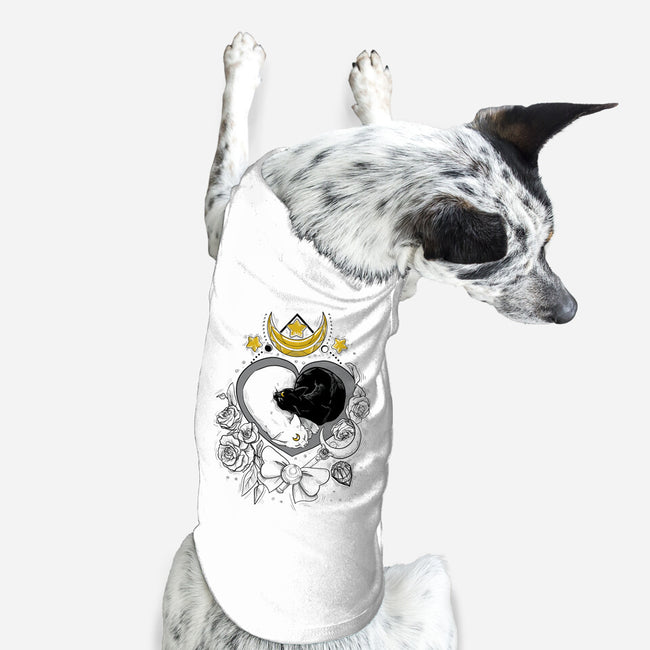 The Moon Cats-dog basic pet tank-ellr