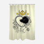 The Moon Cats-none polyester shower curtain-ellr