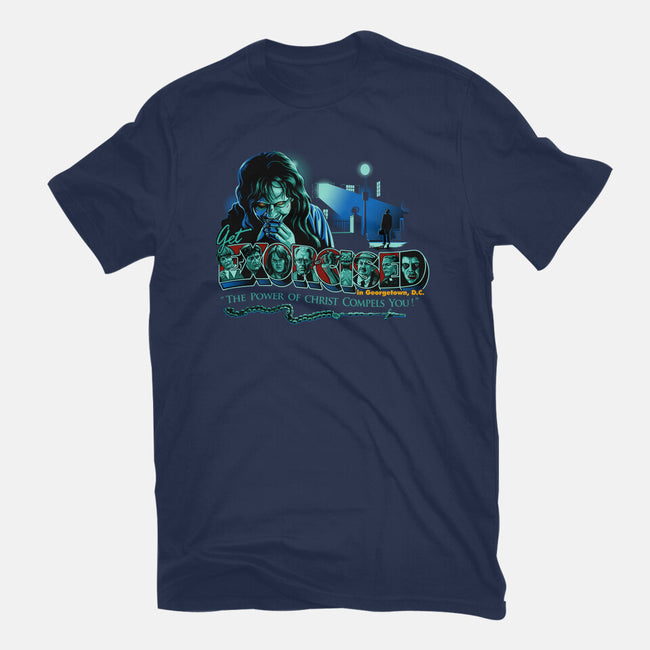 Get Exorcised In DC-unisex basic tee-goodidearyan