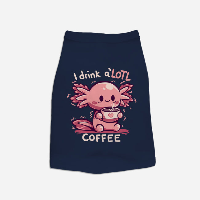 I Drink Alotl Coffee-cat basic pet tank-TechraNova