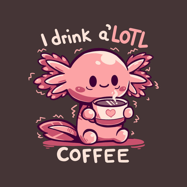 I Drink Alotl Coffee-none memory foam bath mat-TechraNova