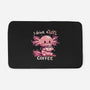 I Drink Alotl Coffee-none memory foam bath mat-TechraNova