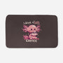 I Drink Alotl Coffee-none memory foam bath mat-TechraNova
