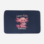 I Drink Alotl Coffee-none memory foam bath mat-TechraNova