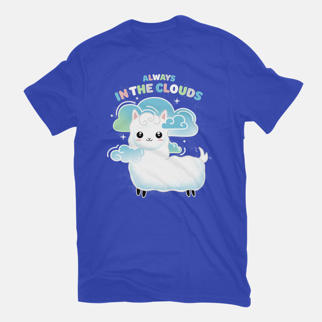 Always In The Clouds-womens basic tee-IKILO