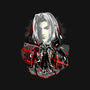 The Man In The Black Cape-none non-removable cover w insert throw pillow-hypertwenty