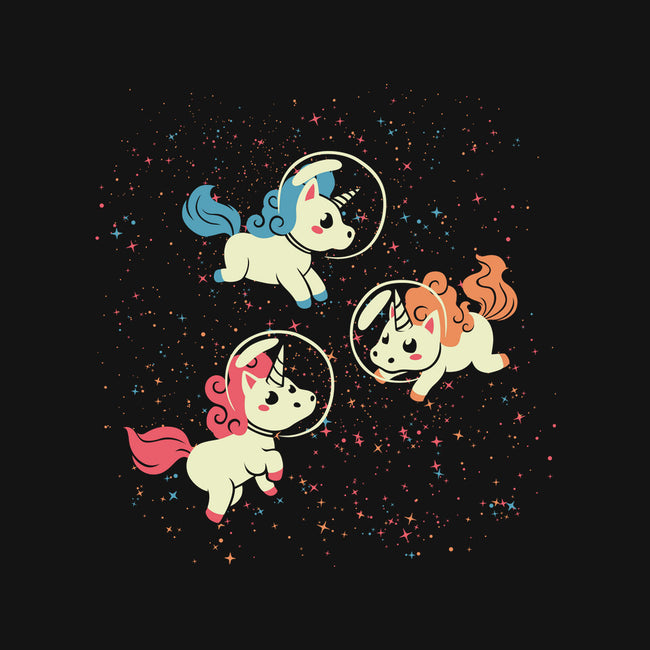 Space Unicorn-womens fitted tee-tobefonseca
