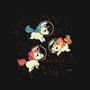 Space Unicorn-womens fitted tee-tobefonseca