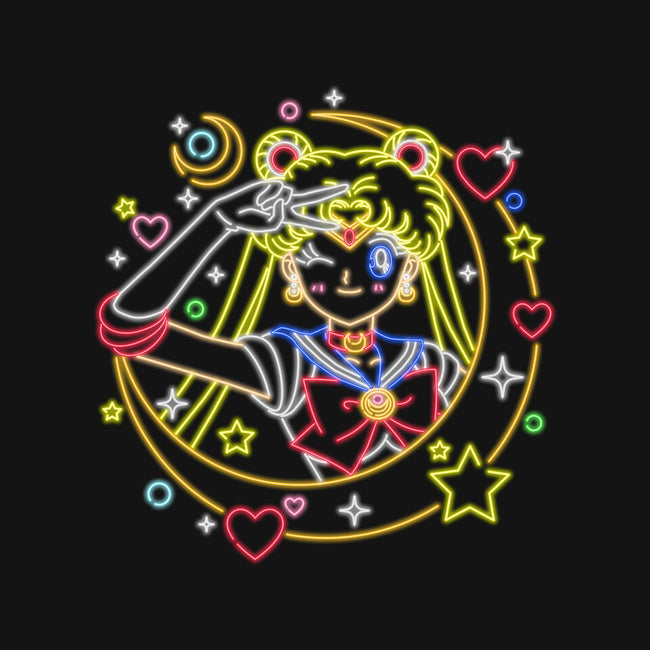Sailor Scout Neon-none memory foam bath mat-Diegobadutees