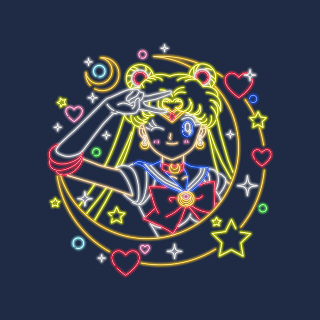 Sailor Scout Neon-womens basic tee-Diegobadutees