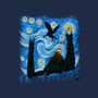 Fellowship In Starry Night-none stretched canvas-fanfabio