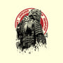 Isaac Clarke Sumi-e-none glossy sticker-DrMonekers