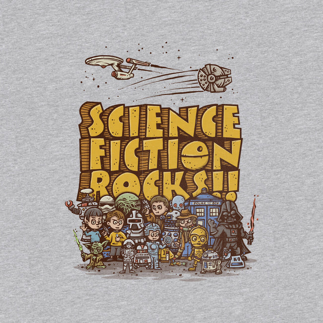 Vintage Science Fiction-mens basic tee-kg07