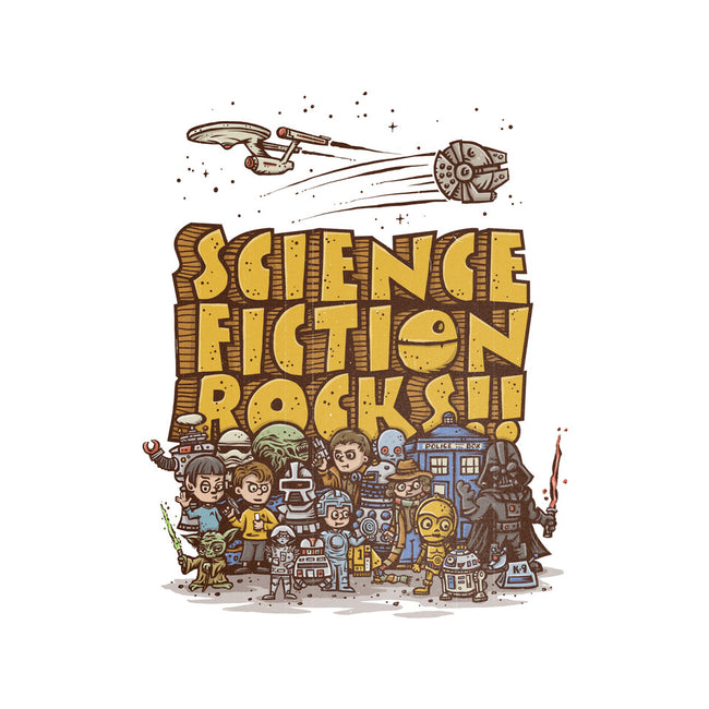 Vintage Science Fiction-none stretched canvas-kg07