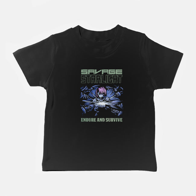 Savage Starlight-baby basic tee-kg07