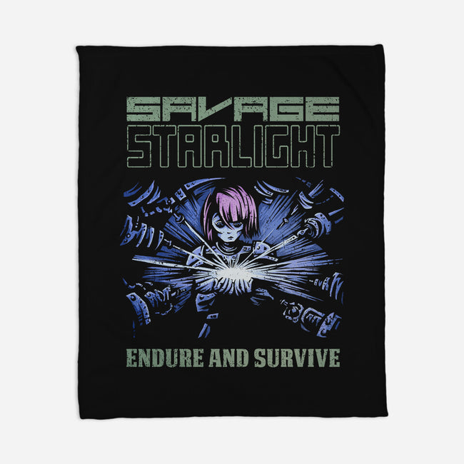 Savage Starlight-none fleece blanket-kg07
