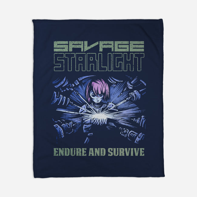 Savage Starlight-none fleece blanket-kg07