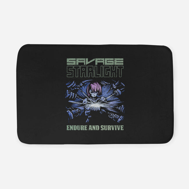 Savage Starlight-none memory foam bath mat-kg07