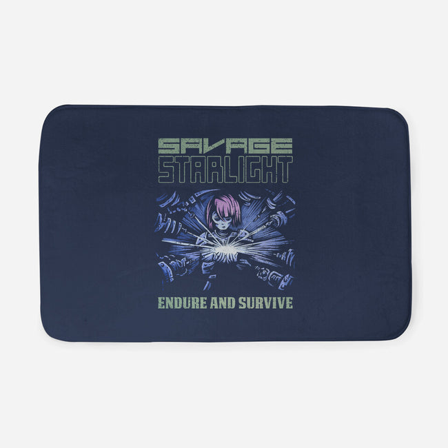 Savage Starlight-none memory foam bath mat-kg07