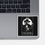 Fear Is More Contagious-none glossy sticker-eduely