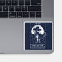 Fear Is More Contagious-none glossy sticker-eduely