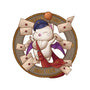 Delivery Moogle-none glossy sticker-Sarya