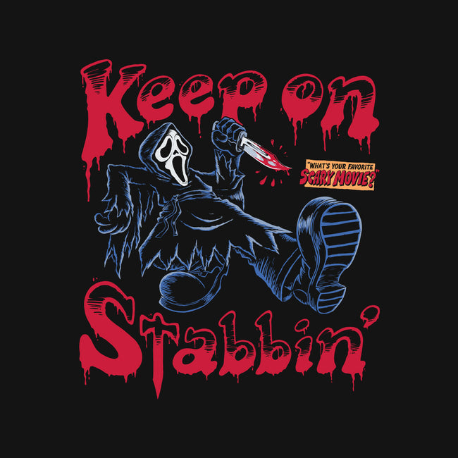 Keep On Stabbin Ghost-baby basic onesie-yellovvjumpsuit