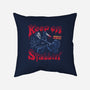 Keep On Stabbin Ghost-none removable cover throw pillow-yellovvjumpsuit
