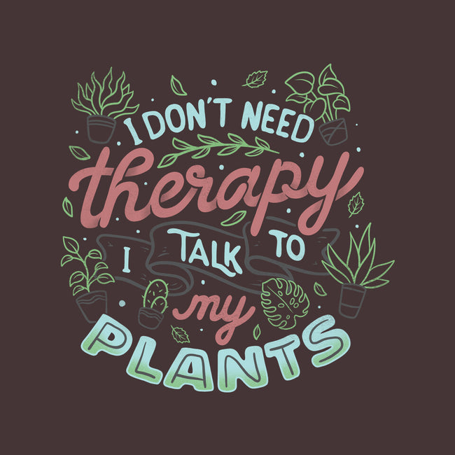 I Talk To My Plants-none stretched canvas-tobefonseca