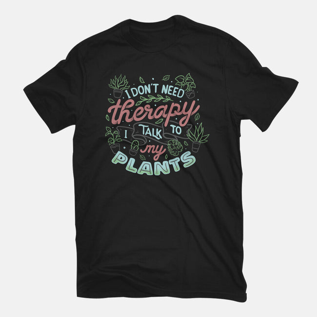 I Talk To My Plants-mens premium tee-tobefonseca