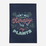 I Talk To My Plants-none indoor rug-tobefonseca