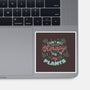 I Talk To My Plants-none glossy sticker-tobefonseca