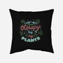 I Talk To My Plants-none removable cover throw pillow-tobefonseca
