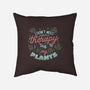 I Talk To My Plants-none removable cover throw pillow-tobefonseca